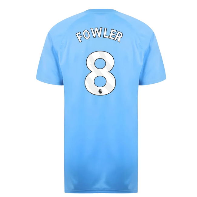 2025-2026 Man City Shirt (Blue) (Fowler 8) (Blue) | Discounted