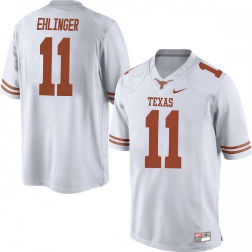 Men's Texas UT White 2024 replica Sam Ehlinger #11 alternate jersey