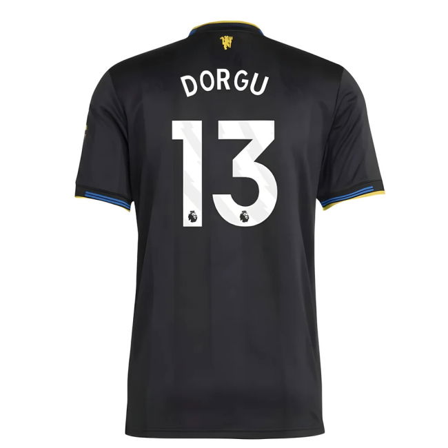 Premium 2025-2026 Man Utd Third With Retro Design - Machine Washable