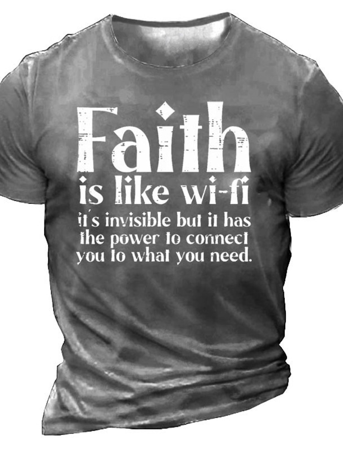 Easter Men's Funny Jesus T Shirt Short Sleeve 3D Print Crew Neck