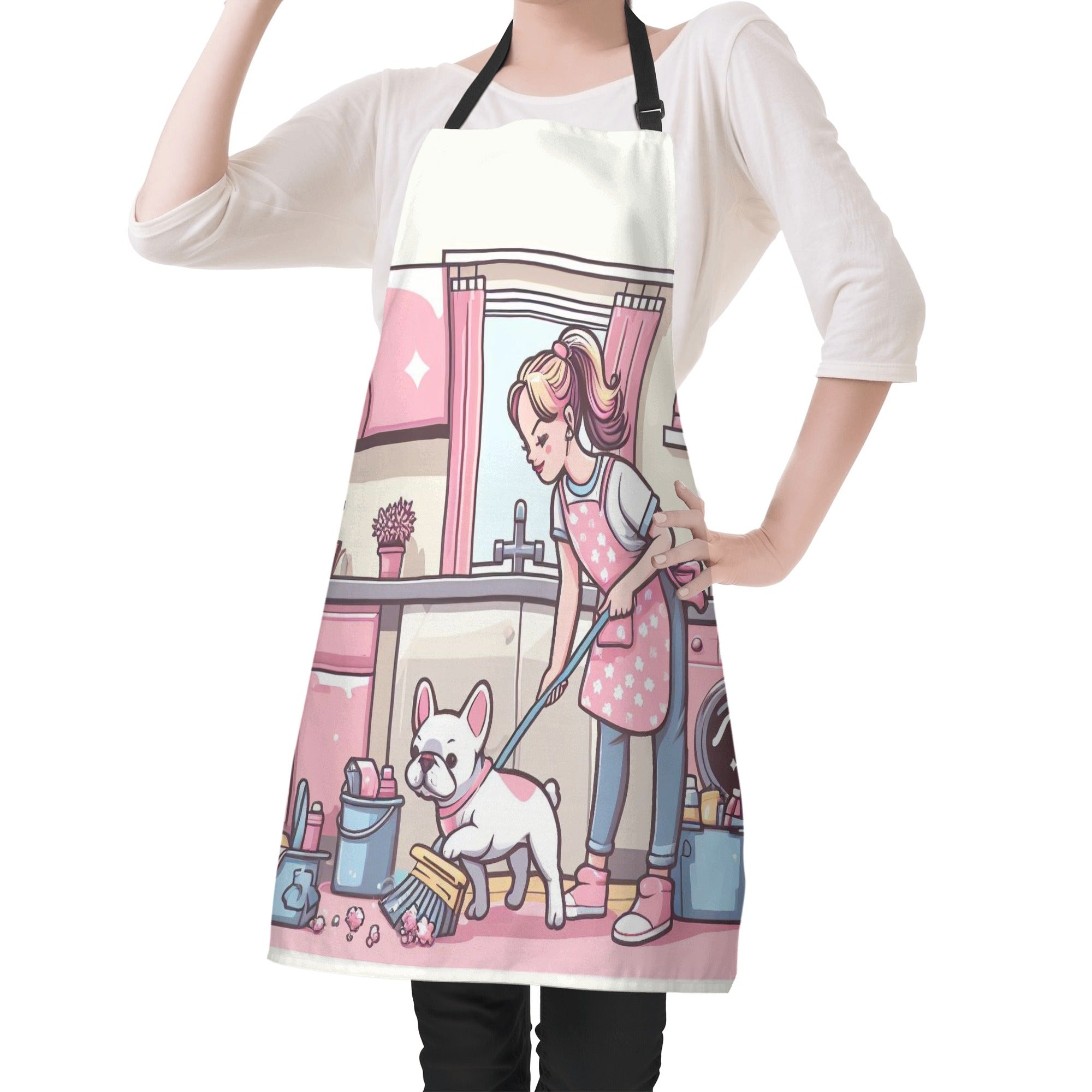 Durable Willow - Frenchie Apron Summer Wear | Vet-recommended