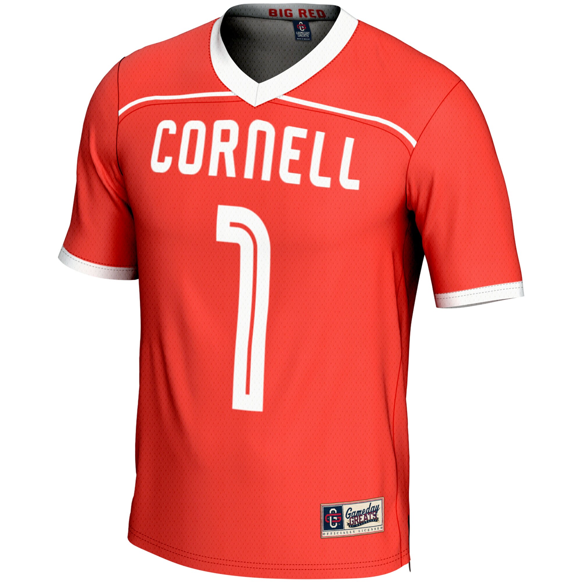 [DDG] Cornell Big Red GameDay Greats Youth Lightweight Men's Lacrosse Jersey - Red