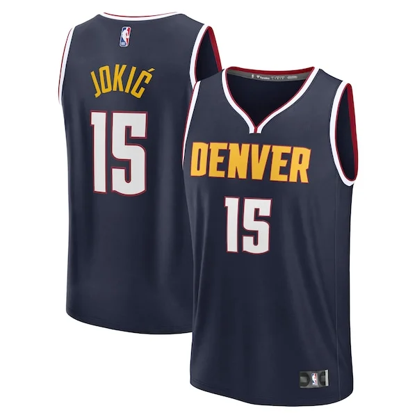 Nikola Jokic DEN All-Star Replica Jersey - Navy - Licensed Product