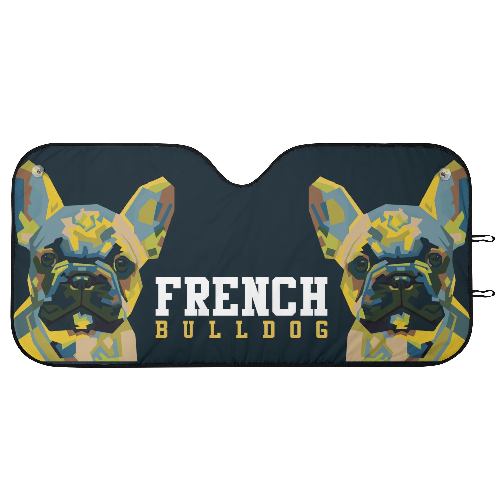 Loaf- - Non-slip Car Auto Sun Shade For French Bulldogs | Comfort Fit