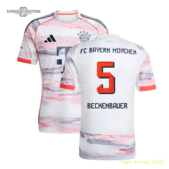 2025-2026 Bayern Munich Road Jersey (beckenbauer 5) - Collectors Item