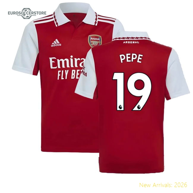 Arsenal Pepe Safe Kids Jersey Climacool Moisture-wicking
