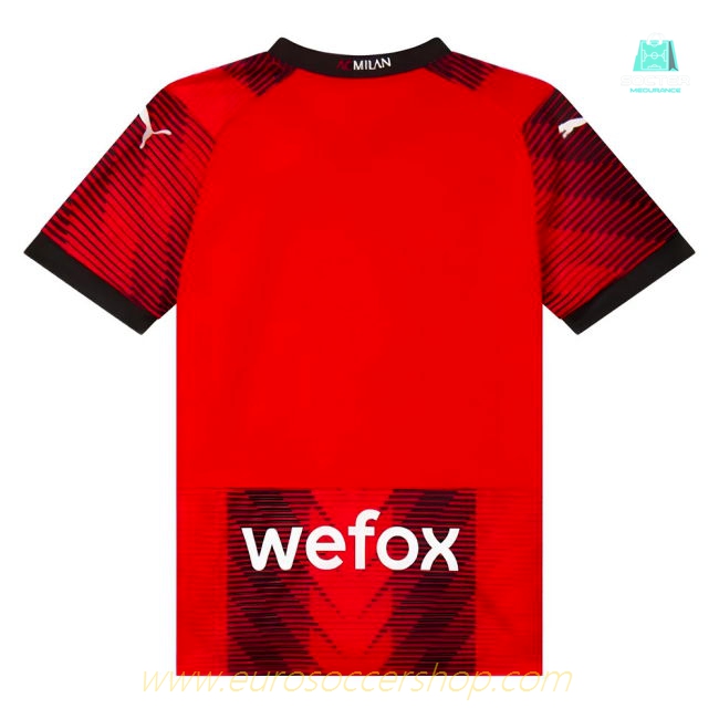 2023-2024 AC Milan Home Shirt (Kids)