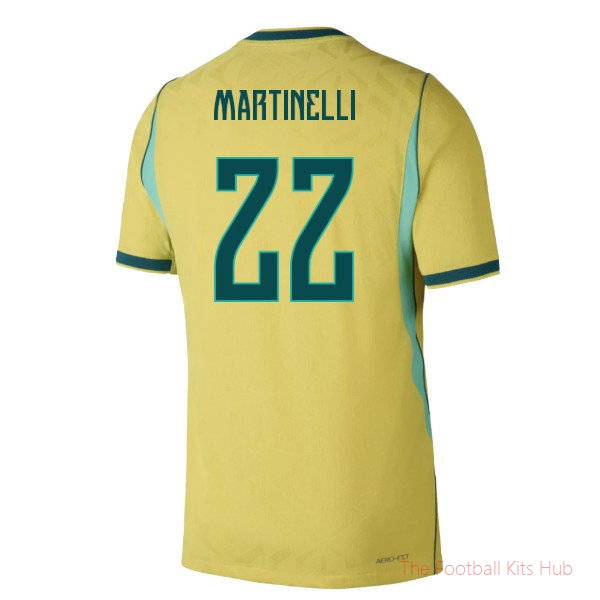 [SPK] 2026/27 Brazil Authentic Aero-Fit Home Shirt Martinelli 22