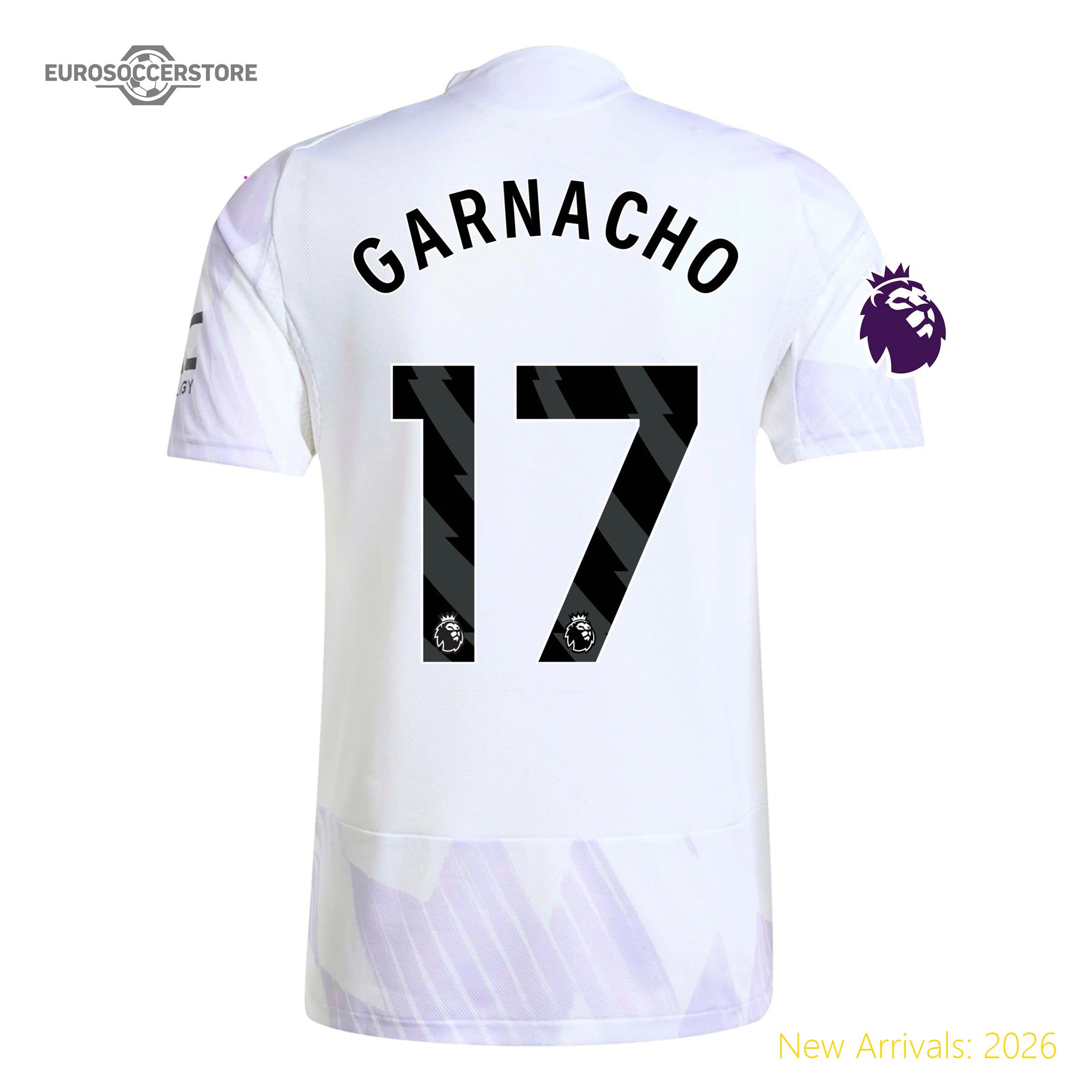 Official Team Merchandise Club Approved Men Mun Team Away Top-grade