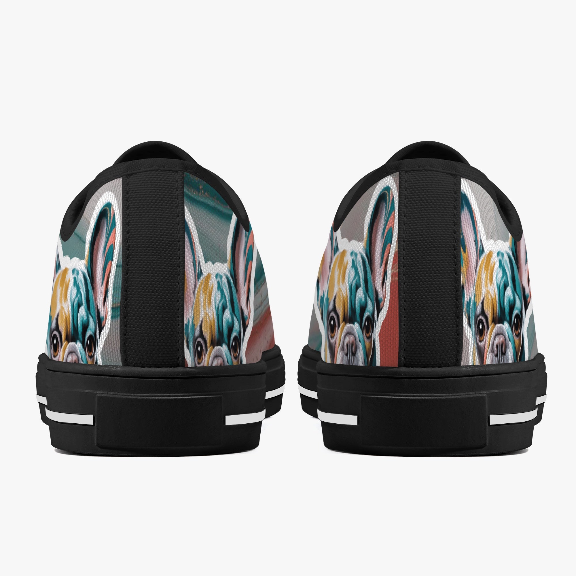 Pet-Lover Elton - Classic Low-top Canvas Shoes for Pet Enthusiasts