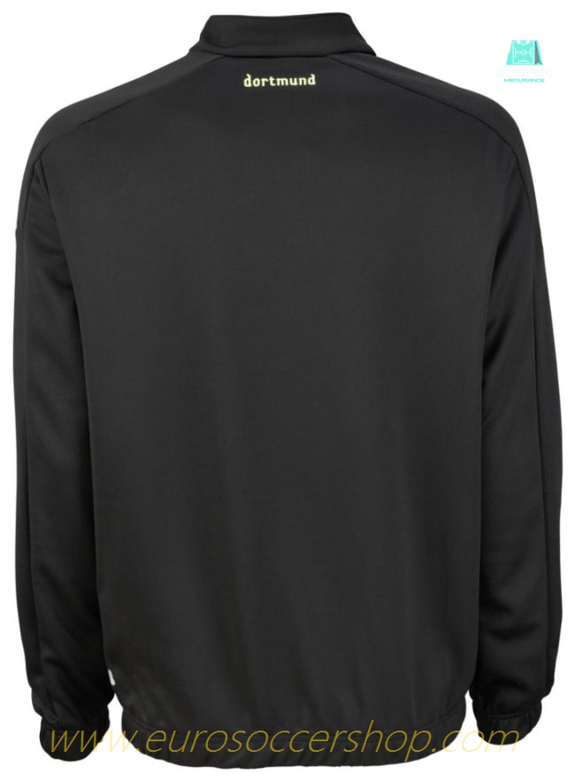 2012-13 Borussia Dortmund Half Zip Training Top (Black)