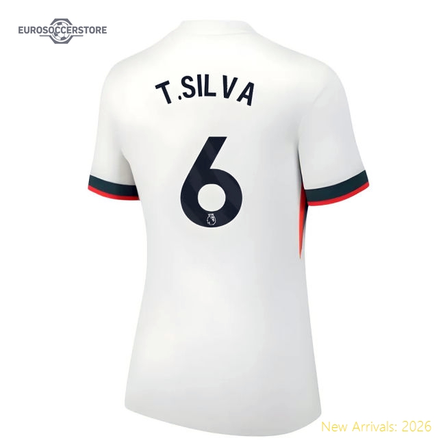 2025-2026 Chelsea Womens Sophisticated T.silva Jersey Climacool