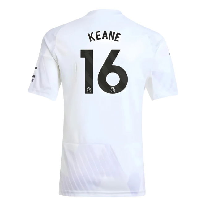 Ultra Comfort Fan Gear Football Man Utd Away Shirt Kids Keane #16 ...