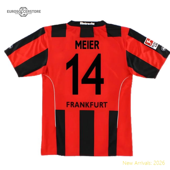 Top-grade Eintracht Frankfurt 2010-12 Home Shirt ((very Good) S) (m