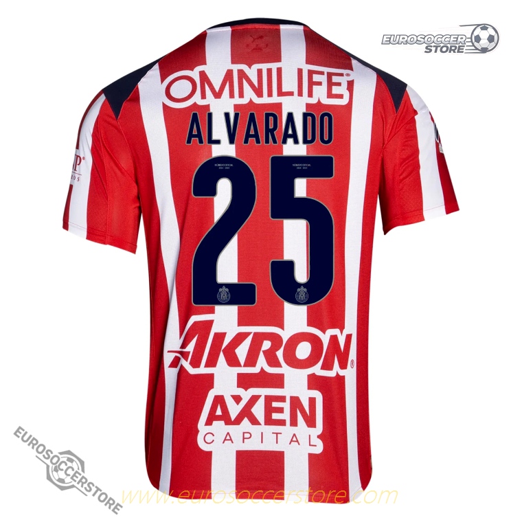 Chivas Home Jersey 25-26 ALVARADO 25