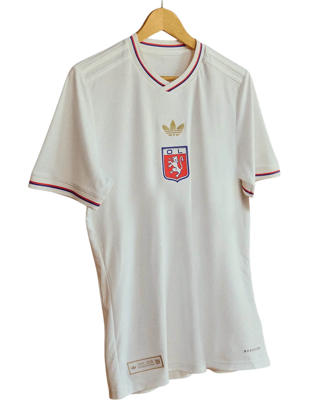 Player Version Olympique Lyonnais Jersey - 75 Year AnniversaryAuthenti