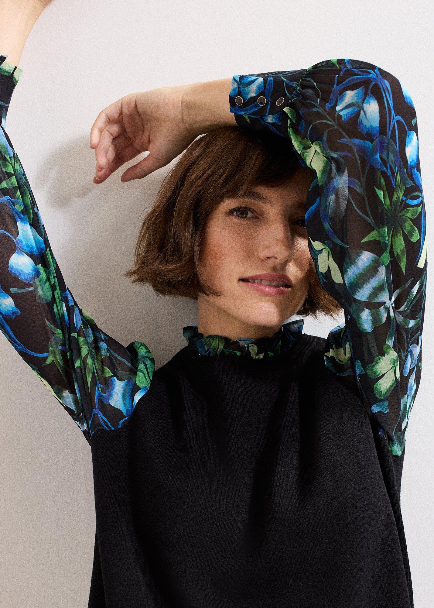 Ramona Printed Sleeve Shift Dress