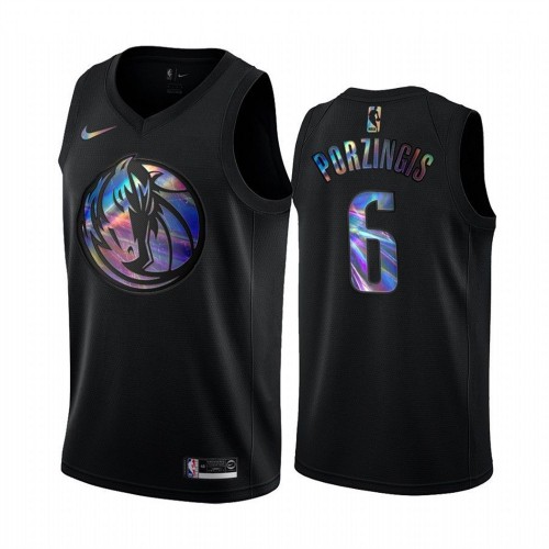 Black POR Dallas Mavericks #6 Nike Premium Jersey Premium Quality
