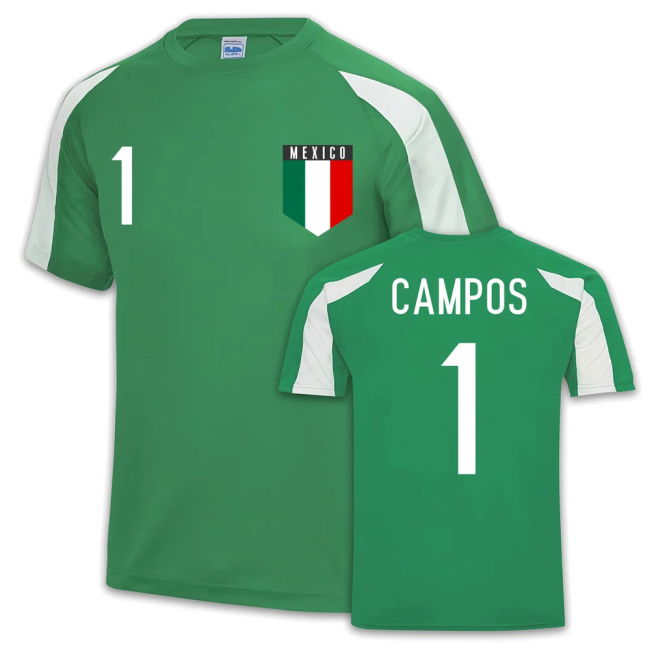 Collector'S-Item Mexico Sports Training Jersey (Jorge Campos 1)