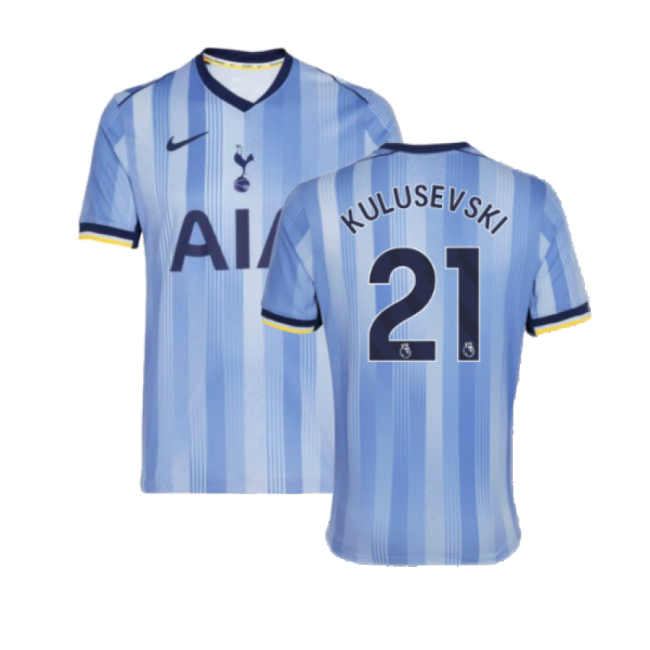 Spurs Tottenham Hotspur Away Shirt Kulusevski #21 Pro Series Avid ...