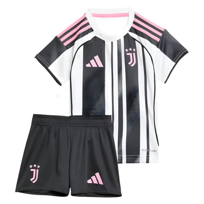 2025-2026 Juve Baby Home Kit (Baby) Stretch Fabric UV Protection