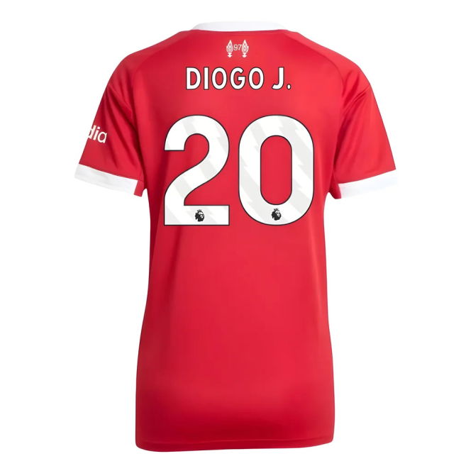 2025-2026 Liverpool Shirt (Womens) (Diogo J. 20) (Womens)