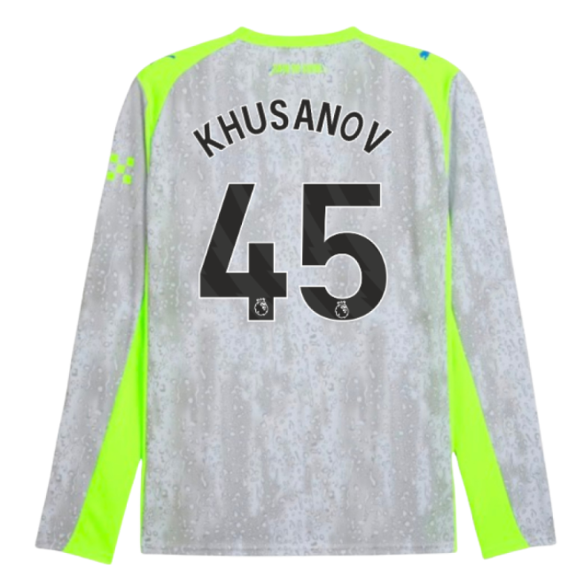 High-end Premier League Team Third Khusanov Jersey 2025-2026
