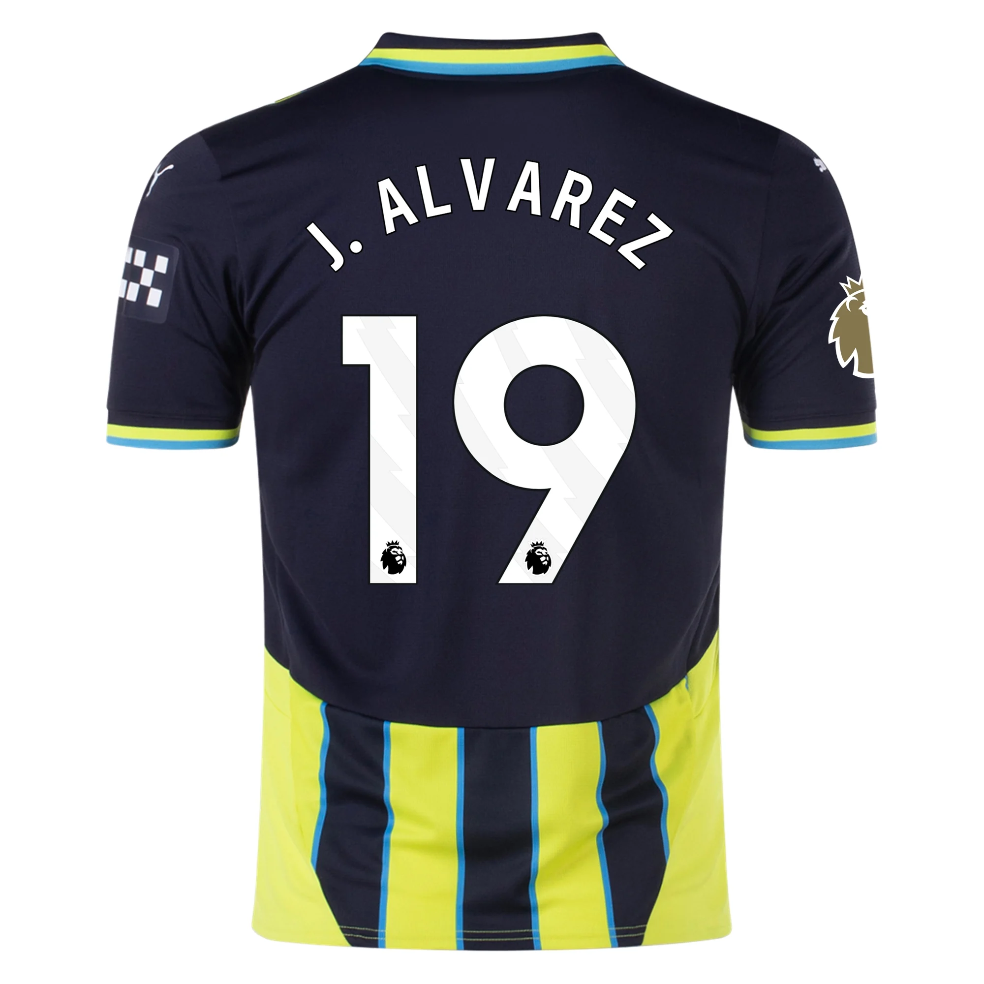 Manchester City Alvarez 2024-2025 UCL Away Jersey – Authentic Shirt