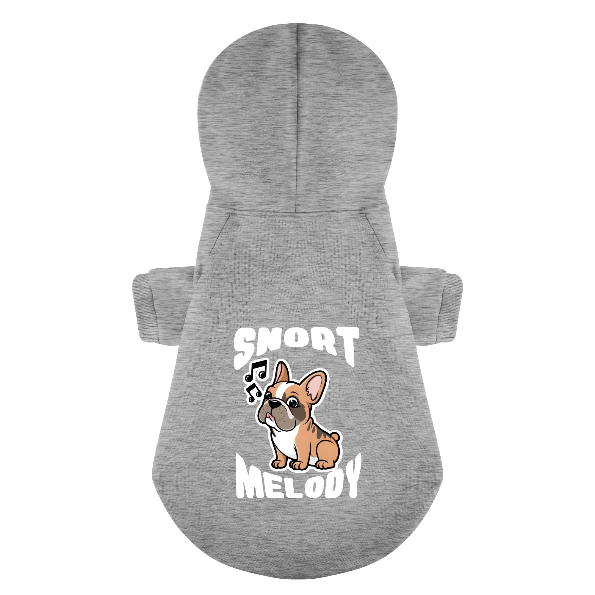 French Bulldog Snort Melody Personalized French Bulldog Hoodies With