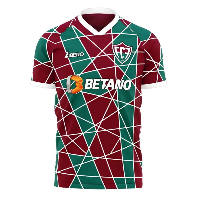 Durable Material Fervent Football Club Updated Design Shirt