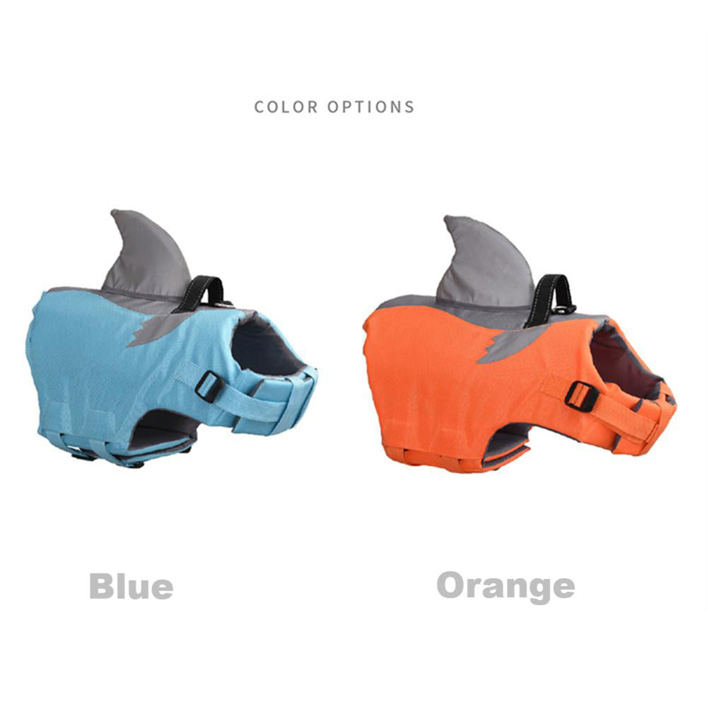 French Bulldog Frenchie Shark Life Vest Summer Reflective Swimwear Durable Dog Item