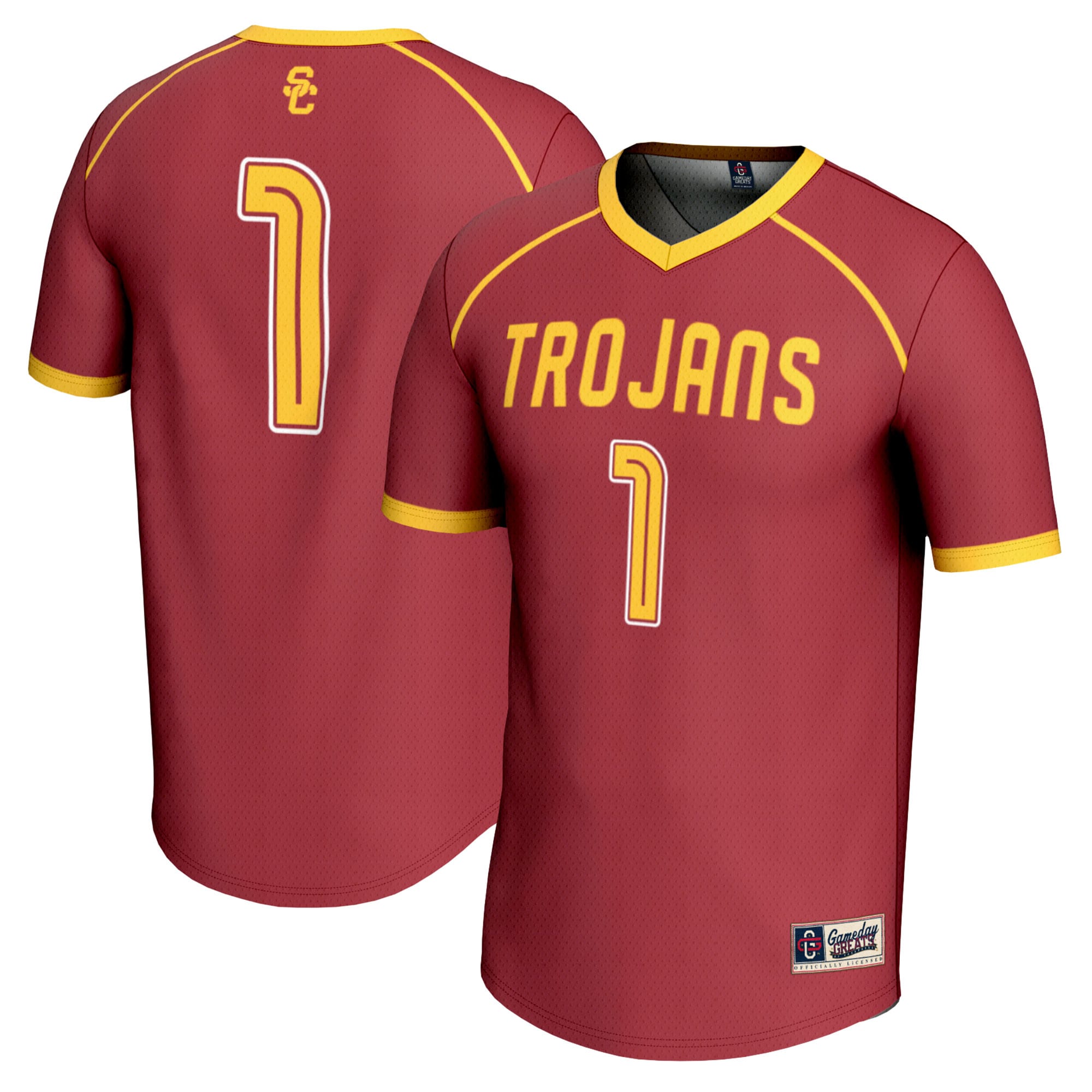 [NJP] USC Trojans GameDay Greats Youth Lightweight Women's Lacrosse Jersey - Cardinal