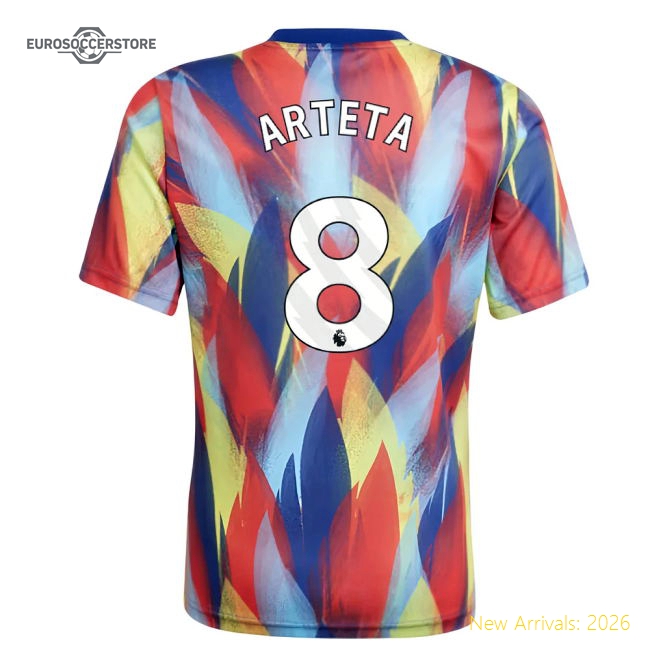 Premium Kids Arsenal Arteta Jersey 2025-2026 Kids-safe Technology