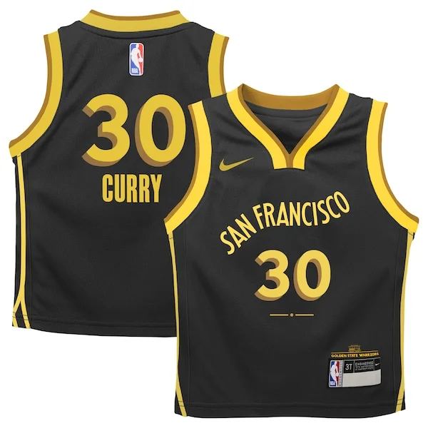 Stephen Curry GSW Swingman Jersey - contemporary Basketball - Black