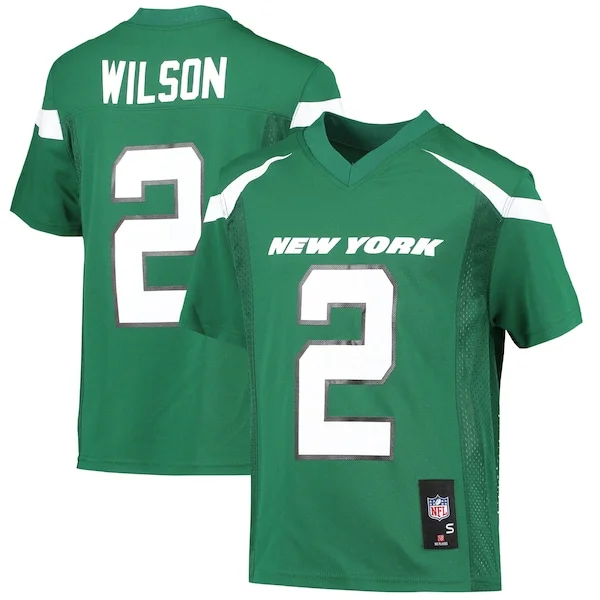 None Zach Wilson Replica Jersey - Green | NFL Player Jersey | NFL Foot