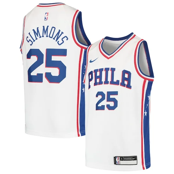 Ben Simmons PHI Elite Swingman Jersey - Budget Price - Fan Favorite