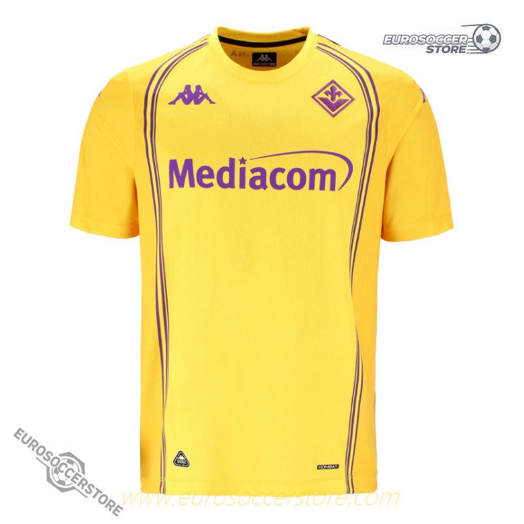 Fiorentina Goalkeeper DE GEA 43 Yellow Version Jersey 25-26 Season