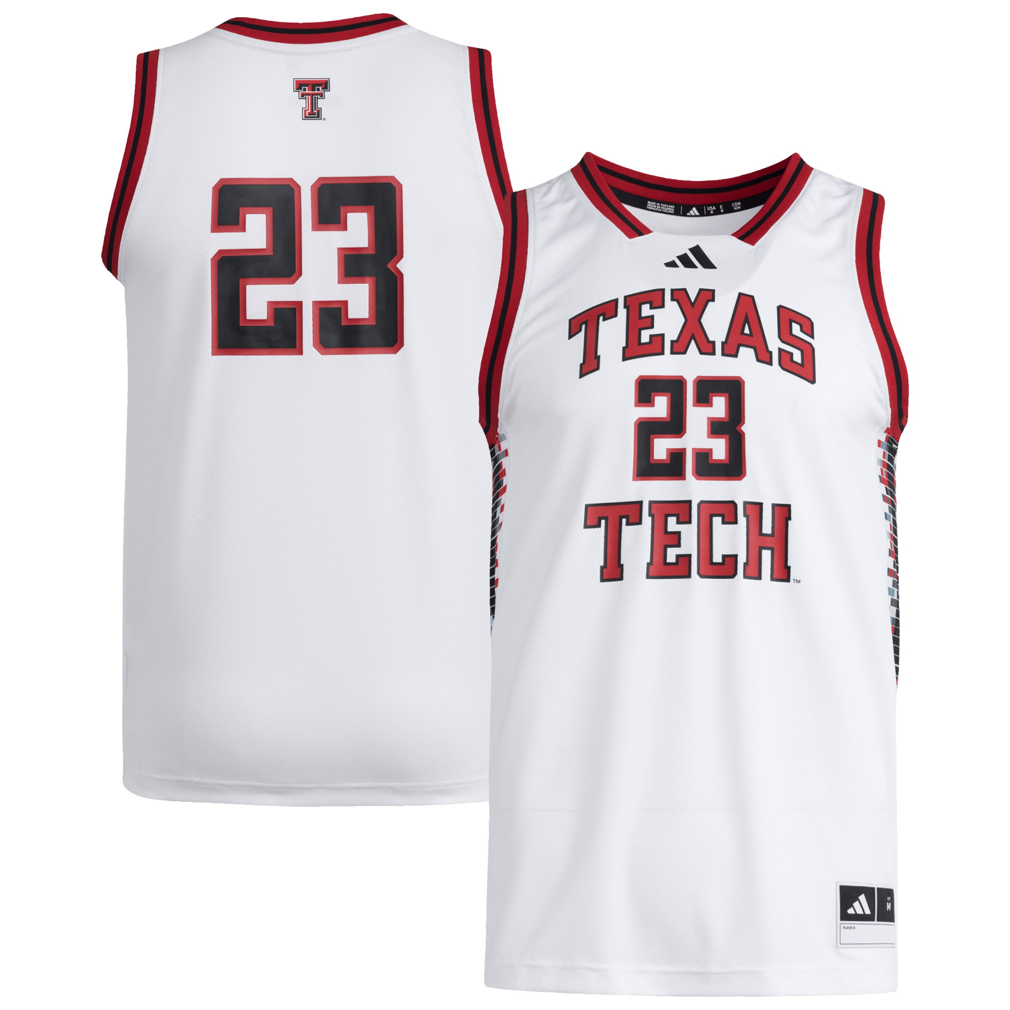 [NJP] Texas Tech Red Raiders Replica Swingman Jersey - White