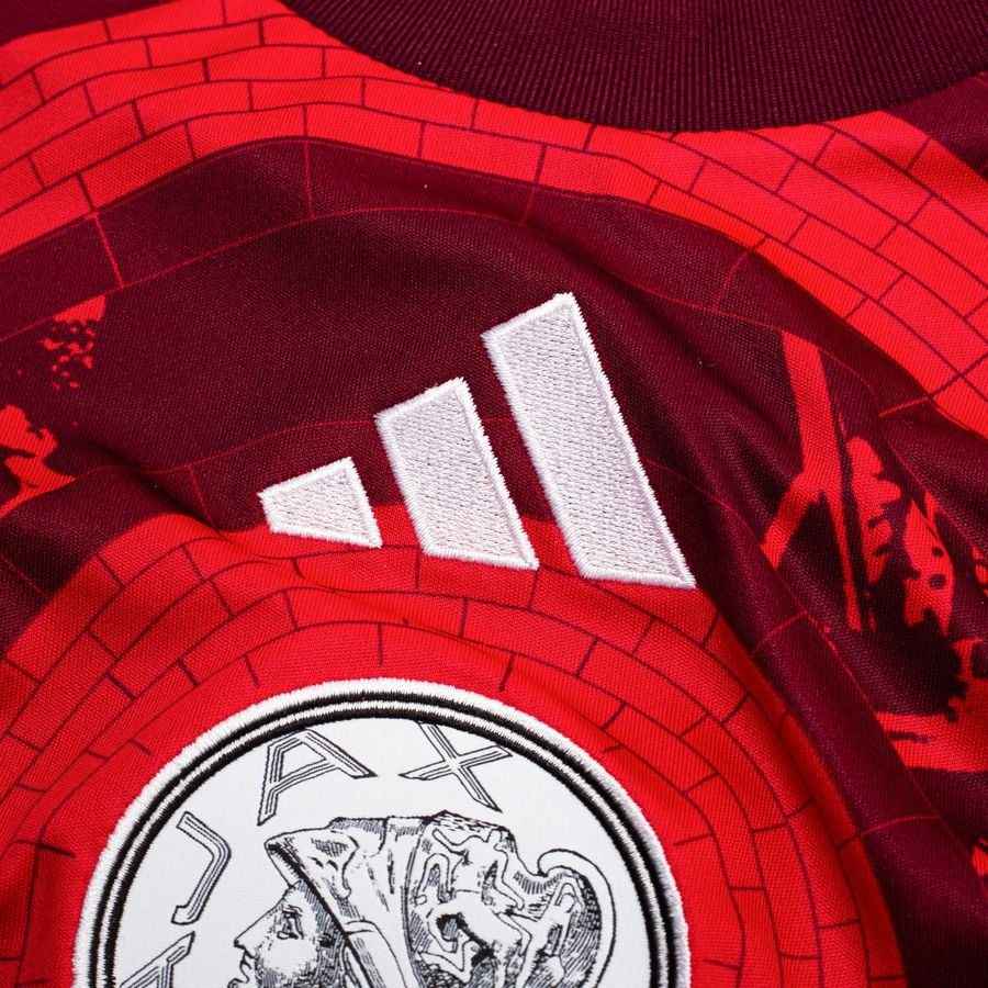 [EFKS] Ajax Pre Match Bold Training Kids Red Uniform T