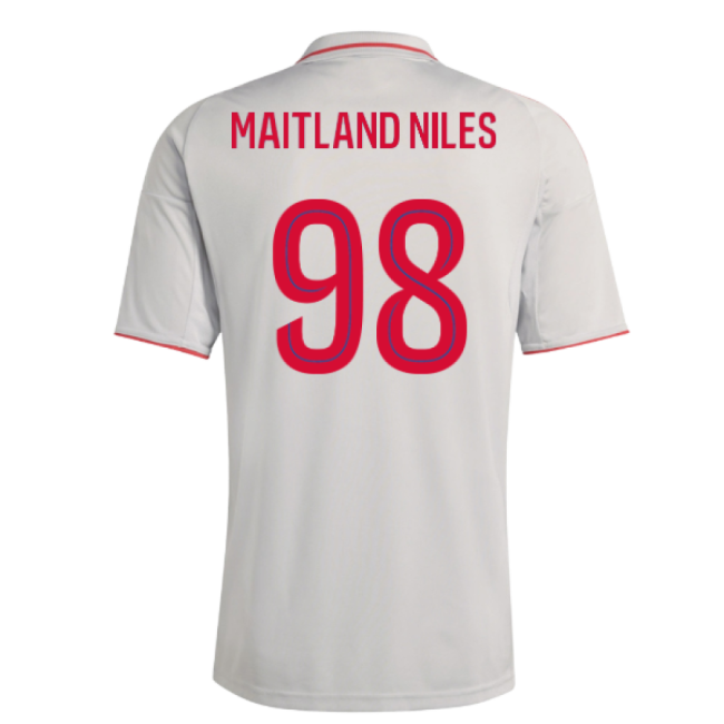 Genuine 2025-2026 Olympique Lyon Third Shirt (Maitland Niles 98)