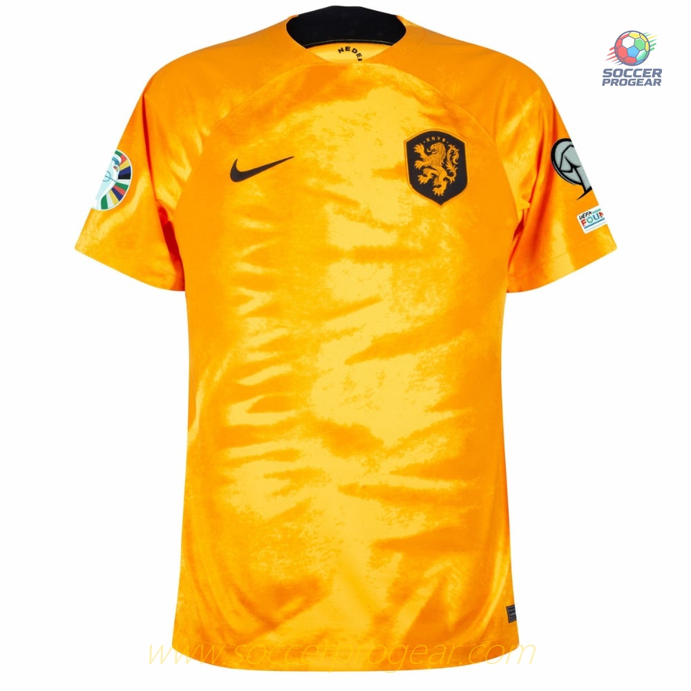 NETHERLANDS Player Version EURO 2024 QUALIFYING KIDS HOME JERSEY