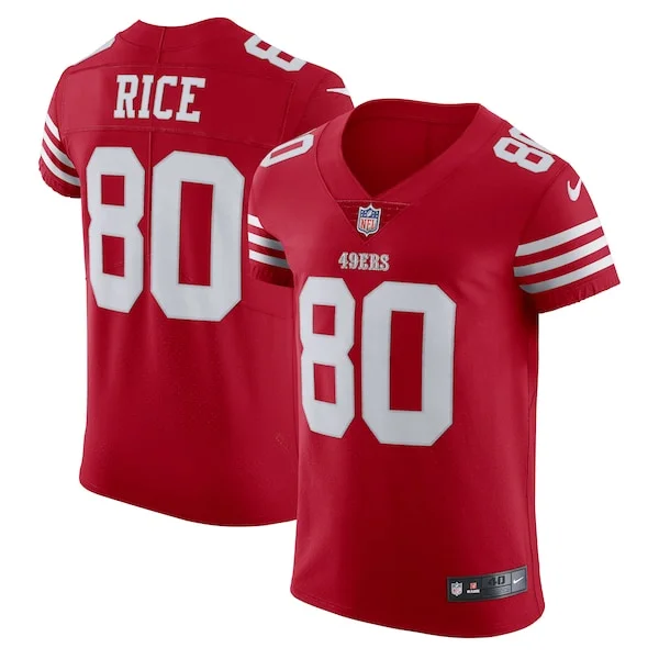 Performance San Francisco 49ers Elite Jersey - Premium Scarlet NFL ...