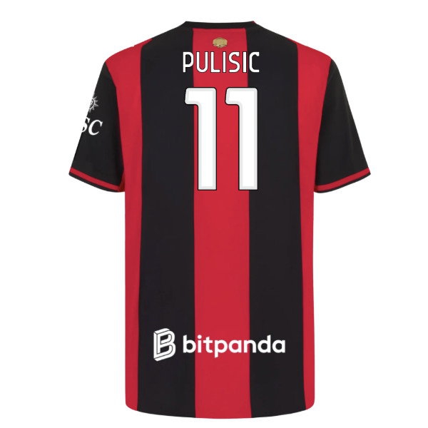 [EFKS] 2026-2027 AC Milan Authentic Home Shirt (Pulisic 11)
