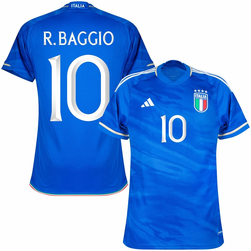 ITALY HOME JERSEY 2023 2024 R.BAGGIO