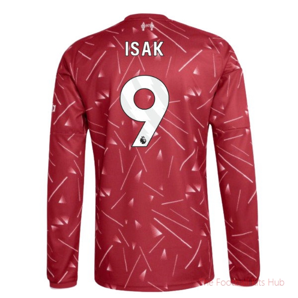 Isak #9 Liverpool 2026-2027 Long Sleeve Home Shirt Season Kit