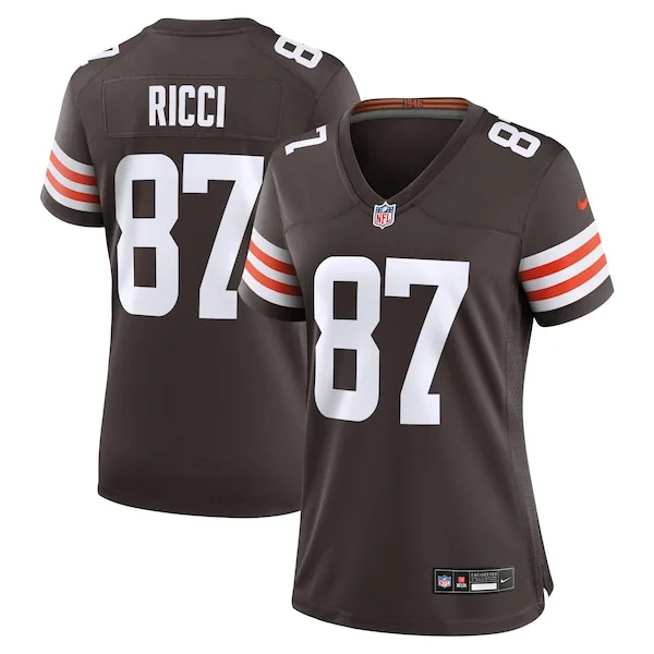 None Game NFL Jersey - Brown | Game-Day Football Apparel | NFL Footbal