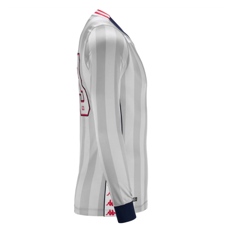 Comfort Fit LC23 X SSC Bari 2425 Silver Long Sleeve Shirt 23