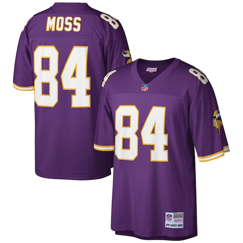None Randy Moss Minnesota Vikings Historic Franchise Authentic Jersey