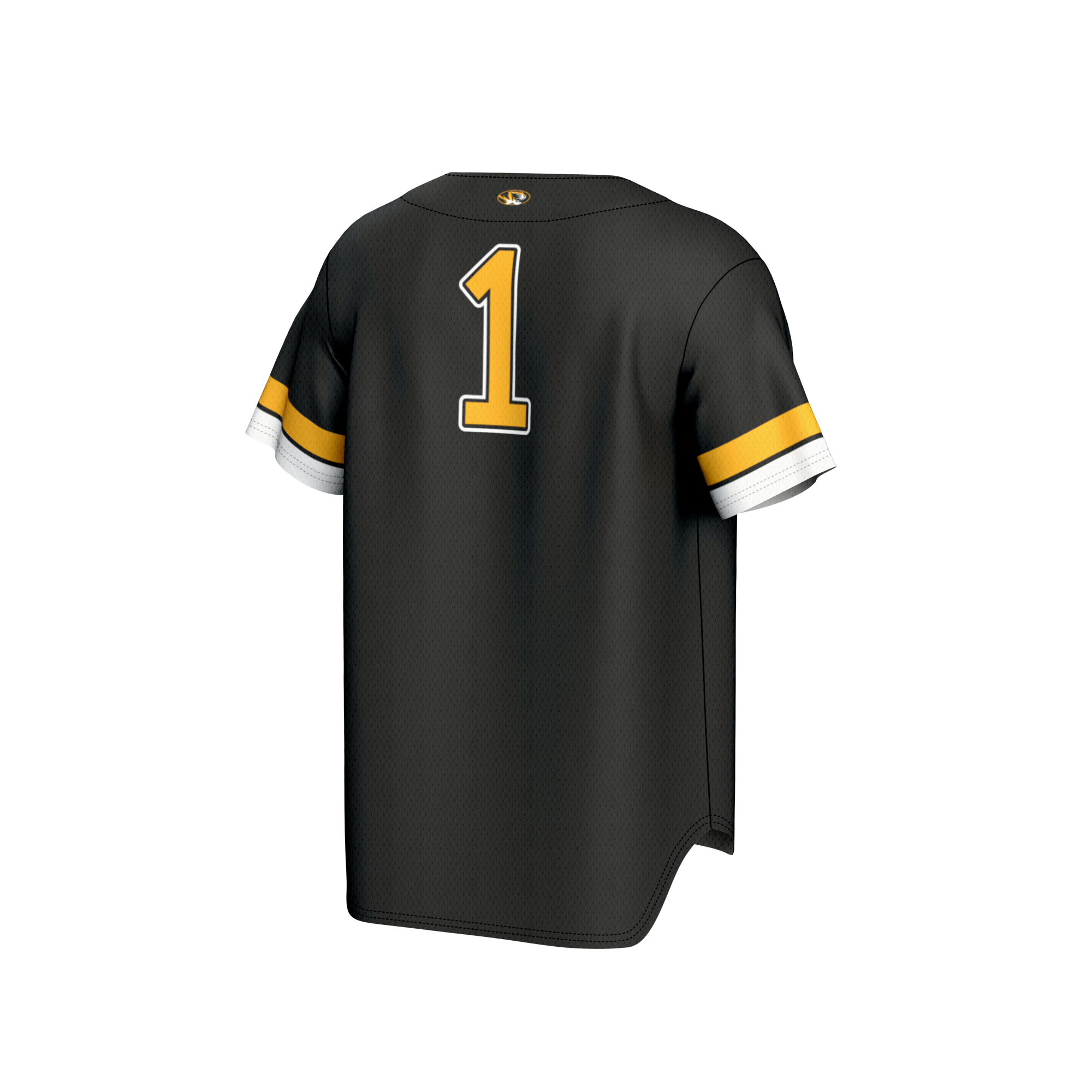 [NJP] Missouri Tigers GameDay Greats Youth Lightweight Collegiate Baseball Fashion Jersey - Black