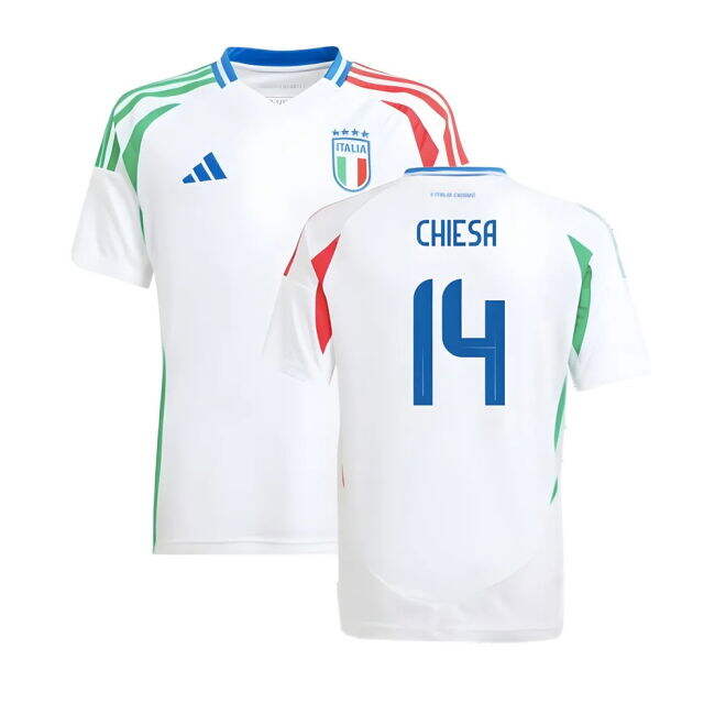 Exquisite 2024-2025 Italy Away Shirt (Kids) (CHIESA 14) Elegant
